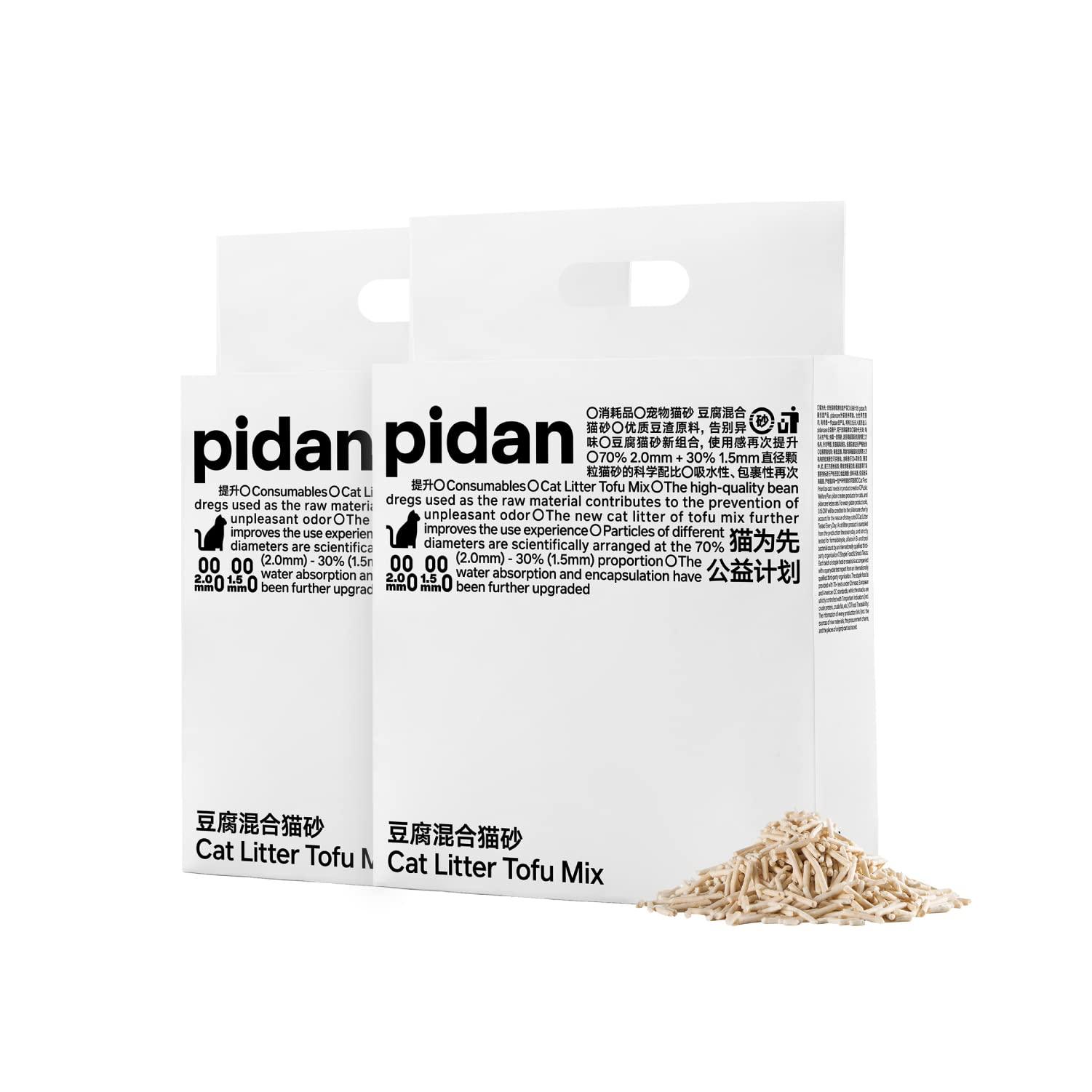 PIDAN Tofu Cat Litter Mix - Pets Villa