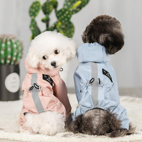 PSM Pet Reflective Rain Coat - Pets Villa