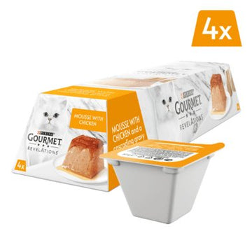 PURINA Gourmet Revelations Mousse With Chickcken Wet Cat Food - Pets Villa