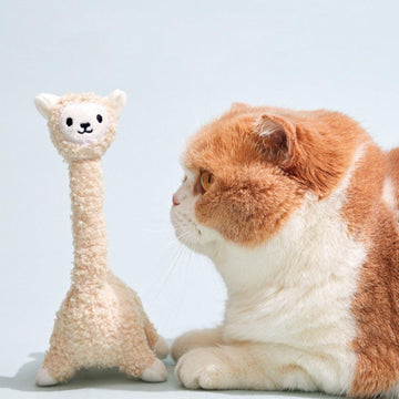 PURLAB Alpaca Catnip Toy - Pets Villa