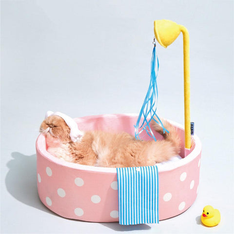 PURLAB Bath Tub Pet Bed - Pets Villa