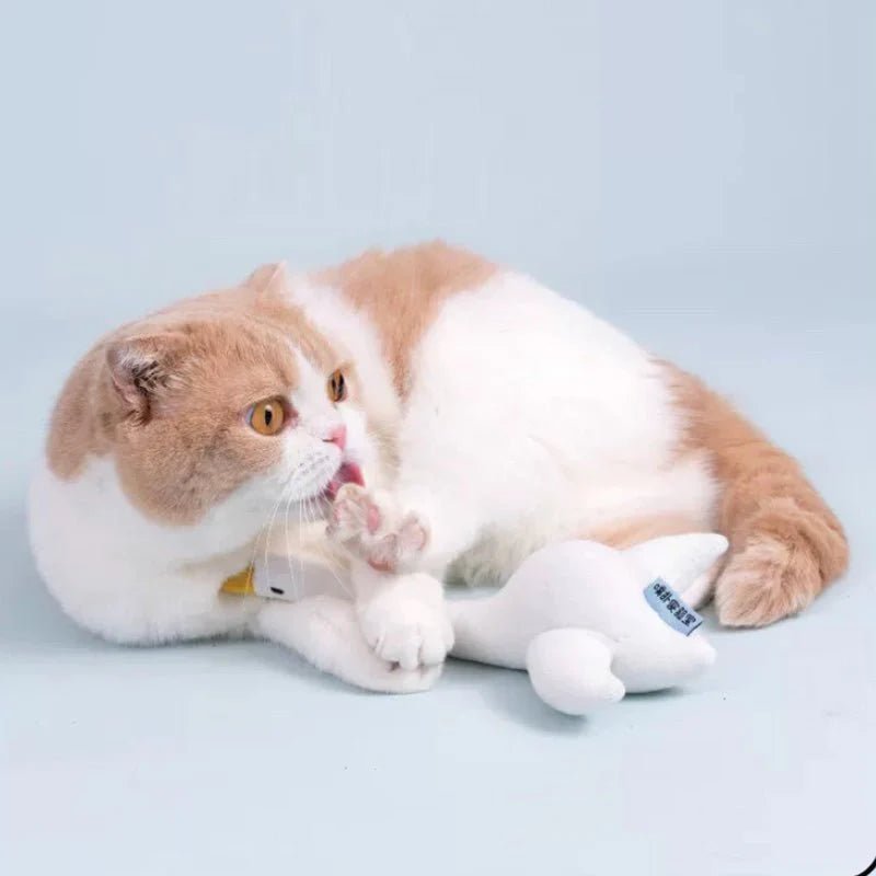Goose shop cat plush