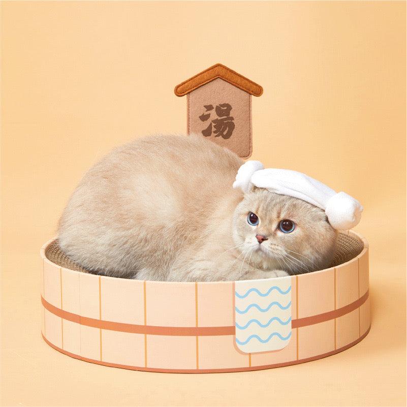 PURLAB Cat Spa Scratcher Board - Pets Villa