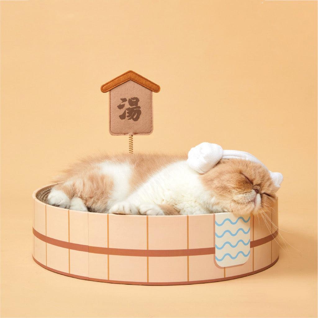 PURLAB Cat Spa Scratcher Board - Pets Villa