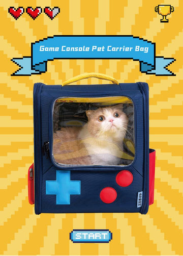 PURLAB Game Console Pet Carrier - Pets Villa