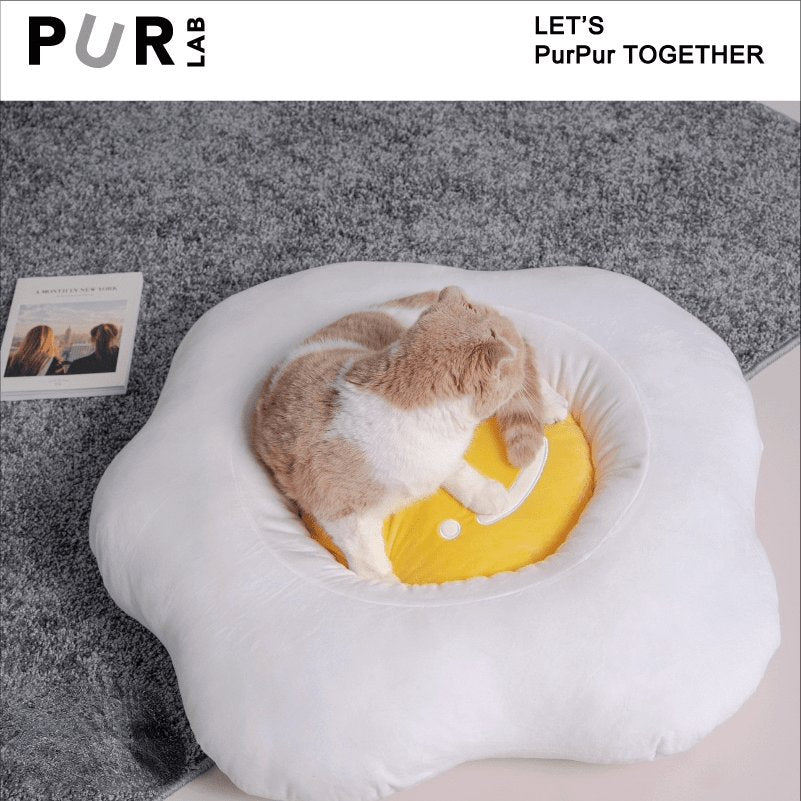 PURLAB Pouched Egg Pet Bed - Pets Villa