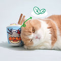 PURLAB Ramen Pot Catnip and Silvervine Cat Toy - Pets Villa