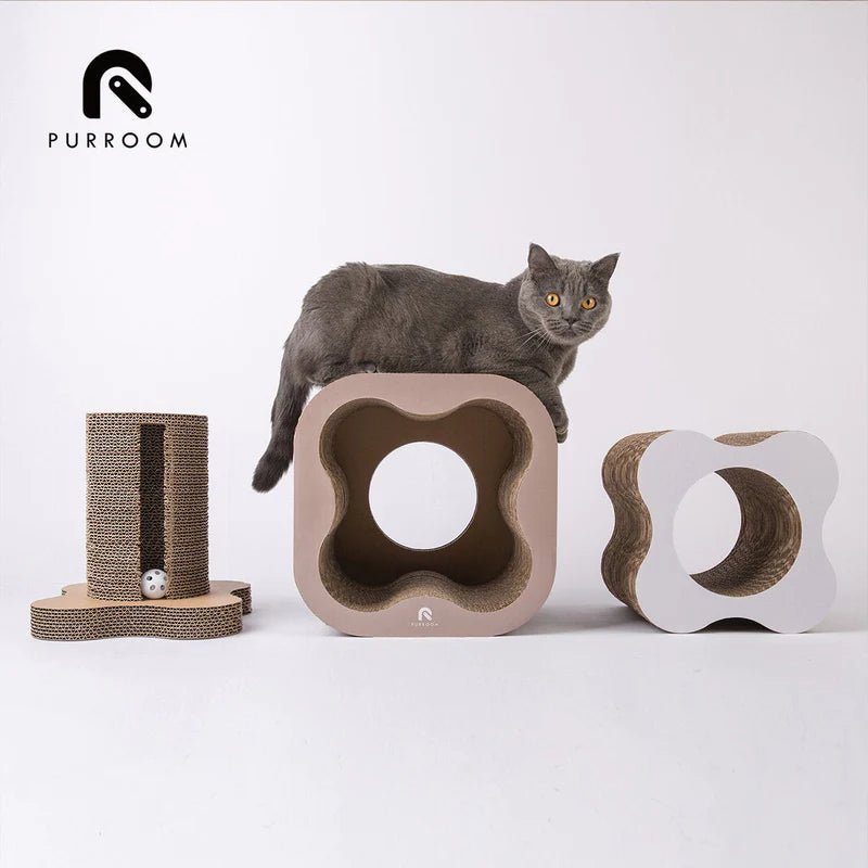 PURROOM 5 In 1 Plumeria Cat Scratcher - Pets Villa