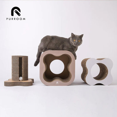 PURROOM 5 In 1 Plumeria Cat Scratcher - Pets Villa