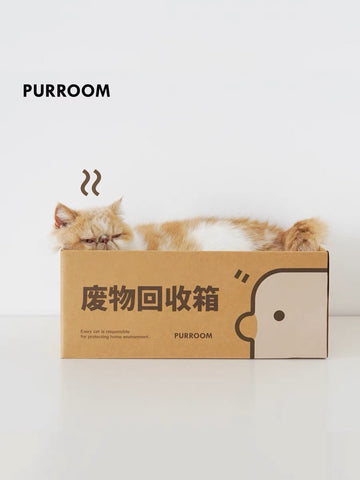 PURROOM Cat 'Recycle' Scratching Box - Pets Villa