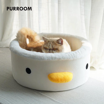 PURROOM Deep Sleep Bed - Pets Villa