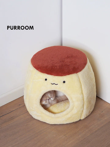 PURROOM Japanese Pudding Pet Bed - Pets Villa