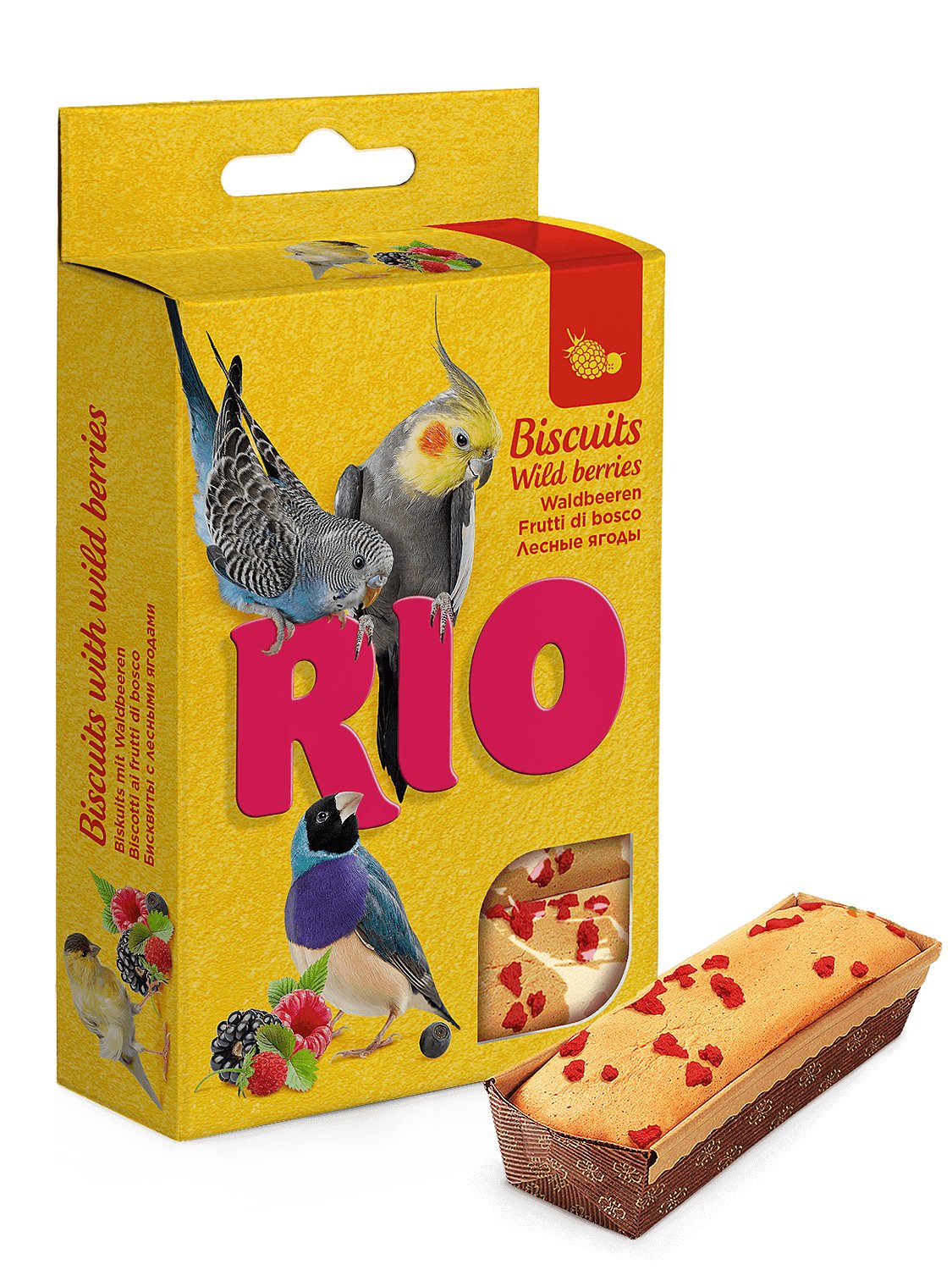 RIO Biscuits for All Birds with Wild Berries - Pets Villa