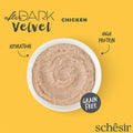 SCHESIR After Dark Velvet Chicken Mousse 80g - Pets Villa