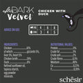 SCHESIR After Dark Velvet Chicken with Duck Mousse 80g - Pets Villa