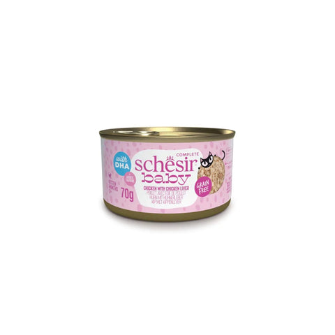 SCHESIR Baby - Chicken with Chicken Liver for Kittens 70g - Pets Villa