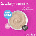 SCHESIR Baby Chicken with Chicken Liver Mousse 70g - Pets Villa