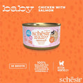 SCHESIR Baby - Chicken with Salmon for Kittens 70g - Pets Villa