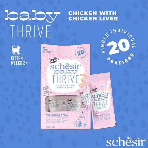 SCHESIR Baby Thrive High-Calorie Supplement (20x8g) - Pets Villa