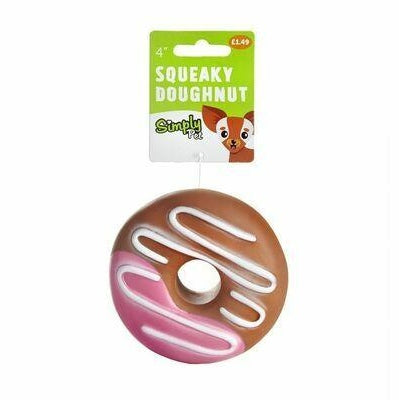 SHAPLES Squeaky Doughnut Toy - Pets Villa