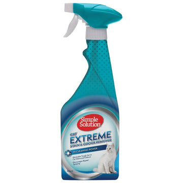 SIMPLE SOLUTION Cat Extreme Stain & Odour Remover - Pets Villa