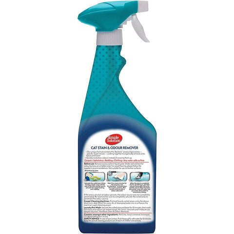 SIMPLE SOLUTION Cat Stain & Odor Remover - Pets Villa