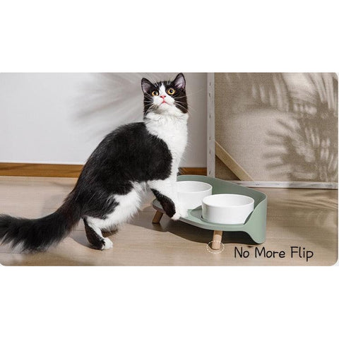 SOFT ZOO Anti Spill Creamic Bowl - Pets Villa