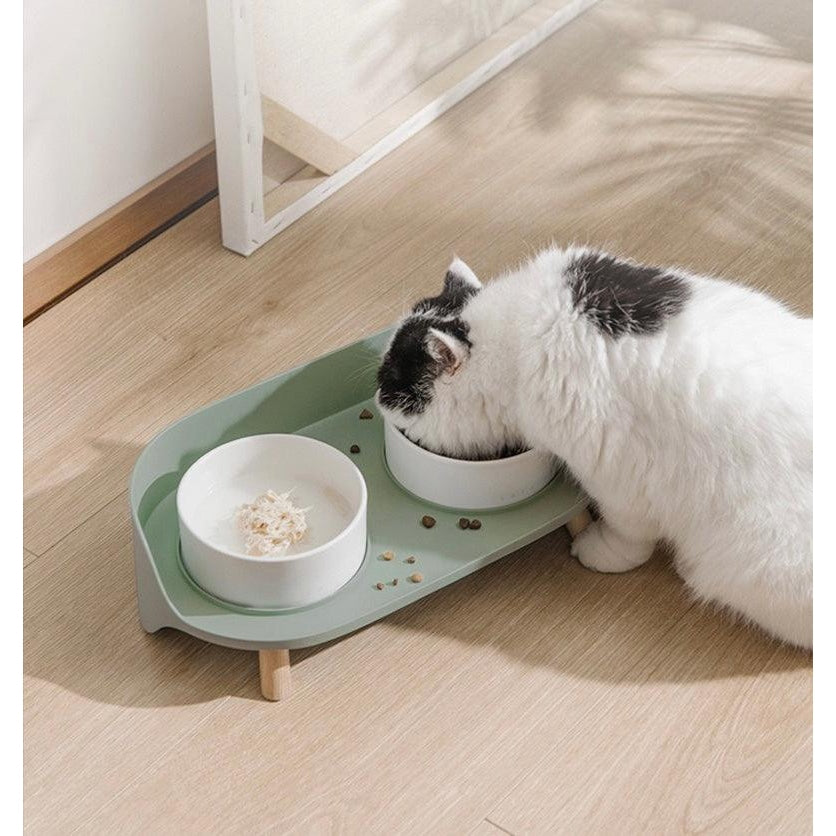 No spill cat food hot sale bowl