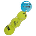 SPORTSPET Tennis Ball Medium 3 pack with Squeaker Yellow - Pets Villa