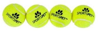 SPORTSPET Tennis Mini 4 pack - Pets Villa