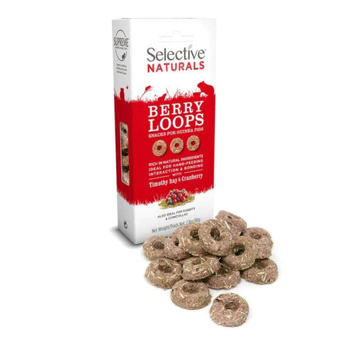 SUPREME Selective Naturals Berry Loops - Pets Villa