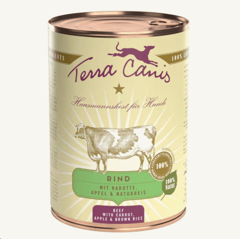 TERRA CANIS Classic Beef with Carrot, Apple and Natural Rice - Pets Villa