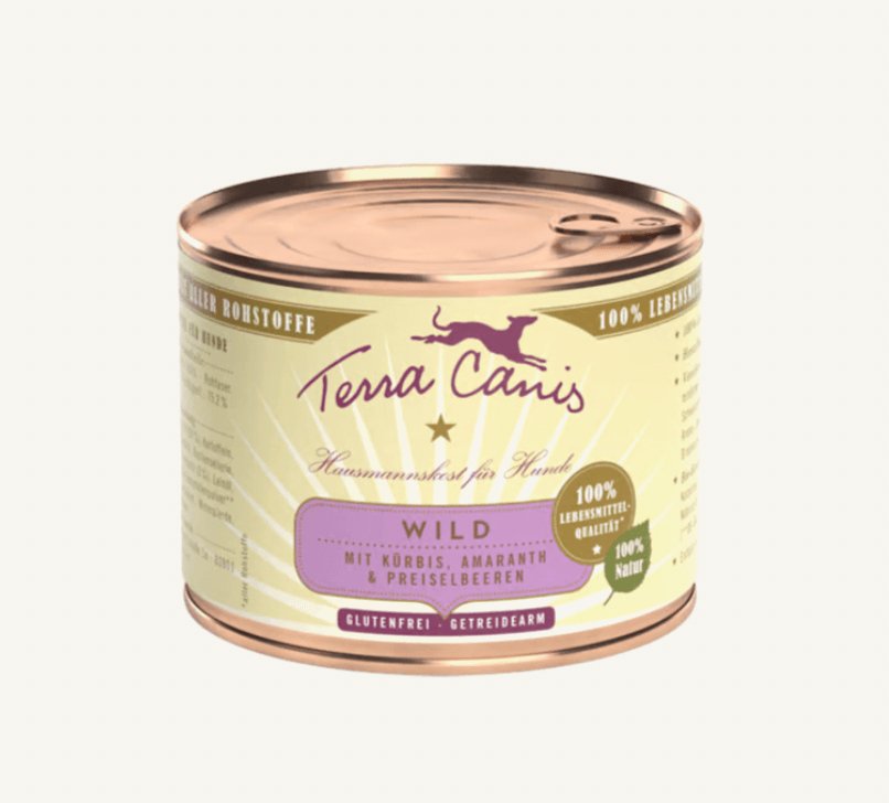 TERRA CANIS Classic Game with Pumpkin, Amaranth and Cranberry - Pets Villa
