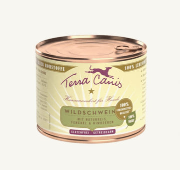 TERRA CANIS Classic Wild Boar with Natural Rice, Fennel and Raspberry