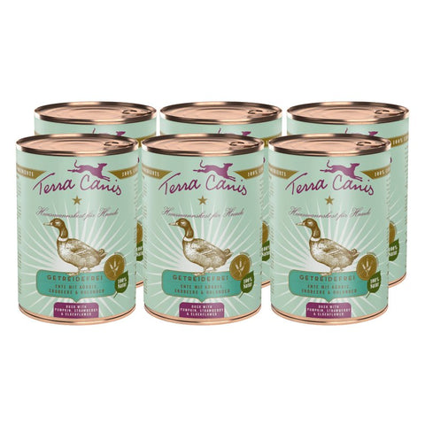 TERRA CANIS Dog GRAIN-FREE Duck with Pumpkin, strawberry and elderflower - Pets Villa