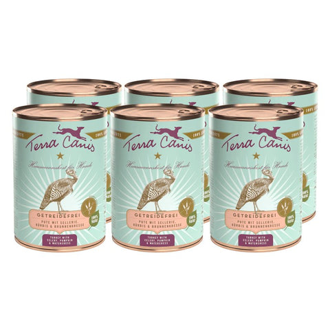 TERRA CANIS Dog Grain-free Turkey with Celery, Pumpkin and Watercress - Pets Villa