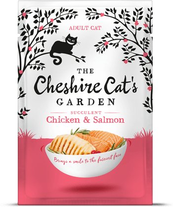 THE CHESHIRE CAT'S GARDEN Succulent Chicken & Salmon - Pets Villa