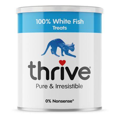 THRIVE 100% White Fish Maxi Tube Cat Treats - 110g - Pets Villa