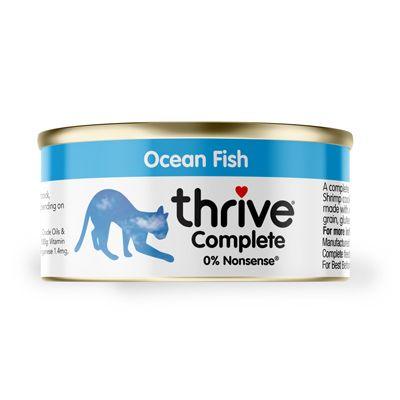 THRIVE Complete Cat Can Ocean Fish 75g - Pets Villa