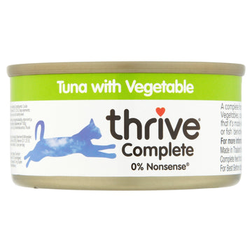 THRIVE Complete Tuna with Vegetable Cat Food 75g - Pets Villa
