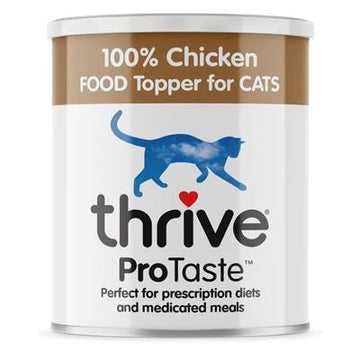 THRIVE Pro Taste 100% Chicken Food Topper for Cats 170g - Pets Villa