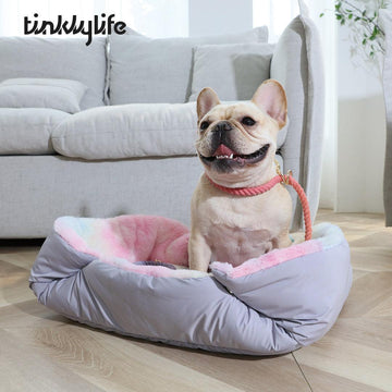 TINKLYLIFE Unicorn Reversible Pet Cushion Bed - Pets Villa