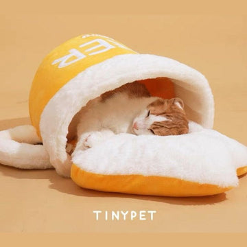 TINYPET Beer Shape Pet Bed