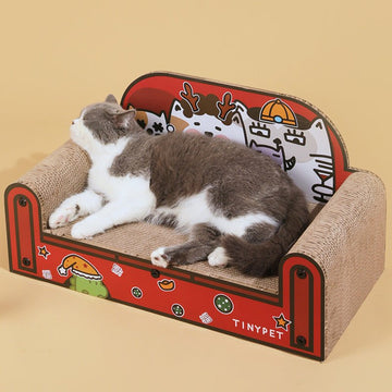 TINYPET Cat Family Sofa Scratcher - Pets Villa