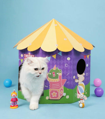 TINYPET Circus Cat Scratcher - Pets Villa