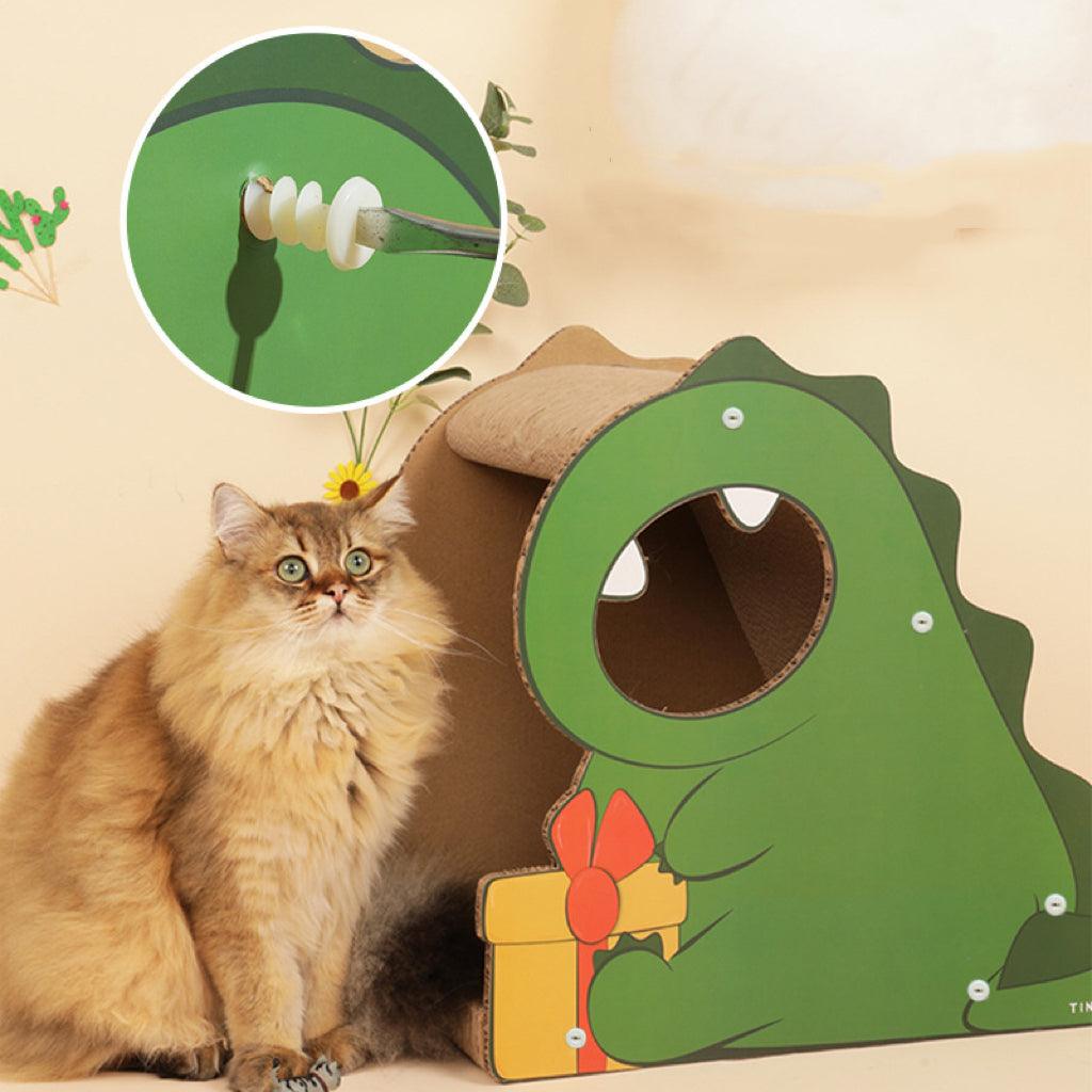 TINYPET Dinosaur Cat Scratcher - Pets Villa