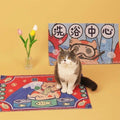 TINYPET Get Rich Overnight / Lucky Place / Shower Room Cat Mat - Pets Villa