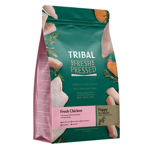 TRIBAL Cold Pressed Puppy Chicken - Pets Villa