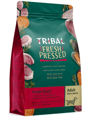 TRIBAL Fresh Pressed Small Breed Fresh Duck for Dogs - Pets Villa