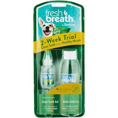 TROPICLEAN Fresh Breath Dental 2 Week Trial Kit - Pets Villa